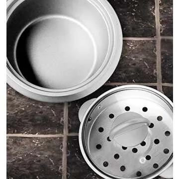 Oster Red 6-Cup Rice Cooker & Steamer - Easy Cooking!