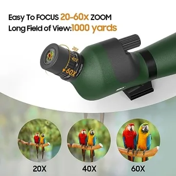 IBQ 20-60x85MM Spotting Scope for Hunting & Bird Watching
