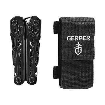 Gerber Gear Truss 17-in-1 EDC Needle Nose Pliers Multi tool - includes Pocket Knife, Screwdriver, an...
