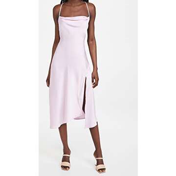 ASTR the label Women's Gaia Dress, Lilac, Purple, S