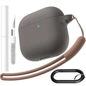 Brujula Silicone Protective Case for AirPods 4 – Enhanced Noise Cancellation