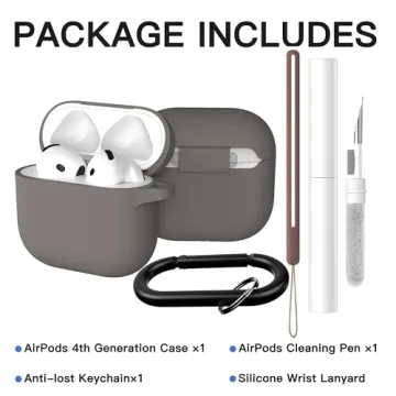 Brujula AirPods 4 Silicone Case with Noise Cancellation