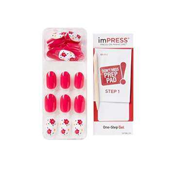 Kiss Impress Press-on Manicure One-Step Gel Nails - Boogie Down