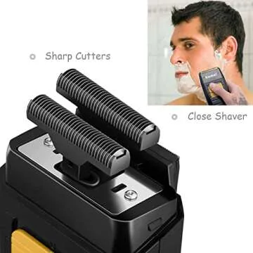 KEMEI KM-1102 Electric Shaver for Men – Professional & Stylish