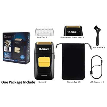 KEMEI KM-1102 Electric Shaver for Men – Professional & Stylish