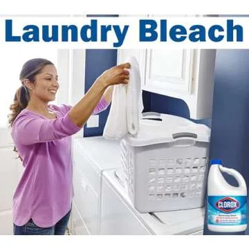 Daley Mint Towel + Disinfecting Bleach, 121oz | Effective Bleach Cleaner Concentrate - Bulk Refill for Laundry, Linens, Floors, Bathroom, Tile