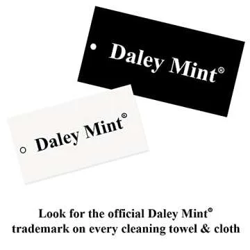 Daley Mint Towel + Disinfecting Bleach, 121oz | Effective Bleach Cleaner Concentrate - Bulk Refill for Laundry, Linens, Floors, Bathroom, Tile