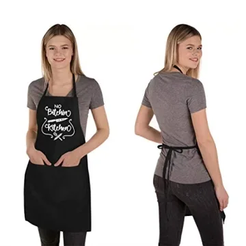 Funny Aprons for Cooking with Pockets - Gift for All