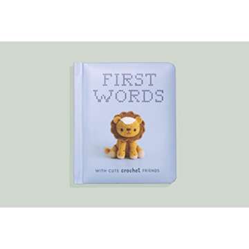 First Words With Cute Crochet Friends Board Book