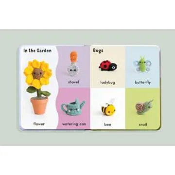 First Words With Cute Crochet Friends Board Book