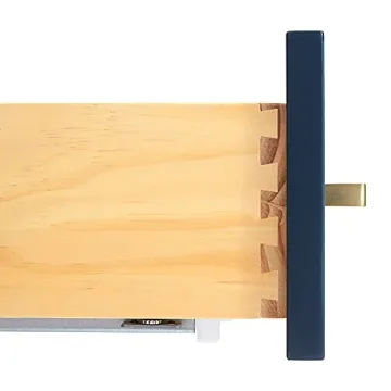 ARIEL 61" Midnight Blue Double Vanity with Italian Marble