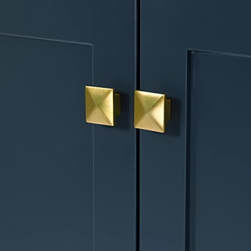 ARIEL 61" Midnight Blue Double Vanity with Italian Marble