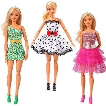 Bigib Set for 11" Ba-Girl Barbie Dolls - Fashion Clothes