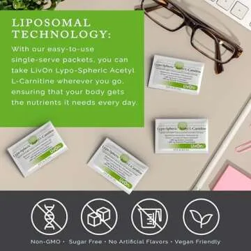 LivOn Acetyl L-Carnitine - 30 Pack Liposomal Delivery