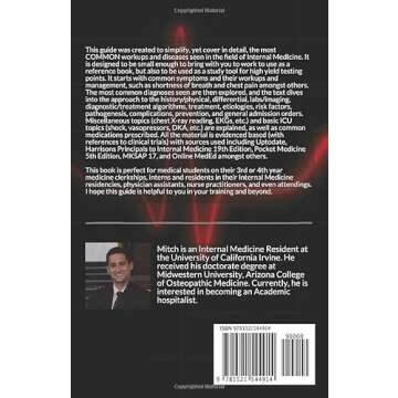 Guide to the Most Common Internal Medicine Workups and Diseases: An evidenced based guide for all he...