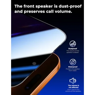 MAGIC JOHN Privacy Screen Protector for iPhone 17 Pro Max