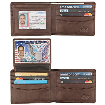 Stylish RFID Blocking Bifold Wallet for Men