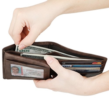 Stylish RFID Blocking Bifold Wallet for Men