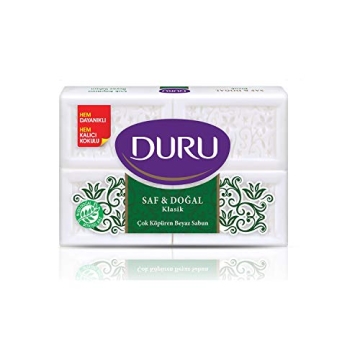 Duru Pure & Natural Bar Soap Classic 24.69 Oz - Purity for Your Skin