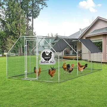 Signs Chicken Coop Sign - Hen House & Rooster Shelter PVC Plaque - The Fluffy Butt Hut - Funny Coop, Farm, Home, Kitchen, Outdoor Decorations - Gamefowl Barn, Shed Accessories & Decor