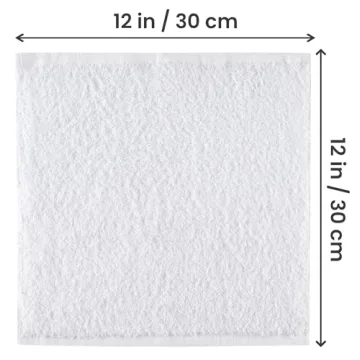 Utopia Cotton Washcloths Set for Luxury Everyday Use