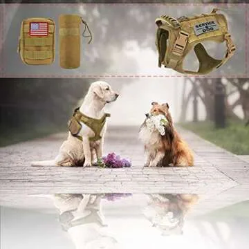 Tactical Dog Vest for Training & Outdoor Adventure