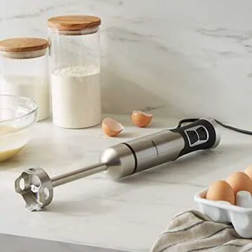 Amazon Basics 500 Watt Multi-Speed Immersion Blender