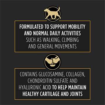 Purina Pro Plan Veterinary Joint Care Joint Supplement for Large Breed Dogs Hip and Joint Supplement...