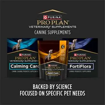 Purina Pro Plan Veterinary Joint Care Joint Supplement for Large Breed Dogs Hip and Joint Supplement - 5.29 oz. Pouch