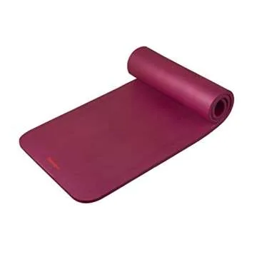 Retrospec Solana 1" Yoga Mat - Non-Slip Fitness Mat
