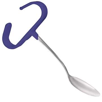 Rehabilitation Advantage Stainless Steel Tablespoon with Vertical Handle