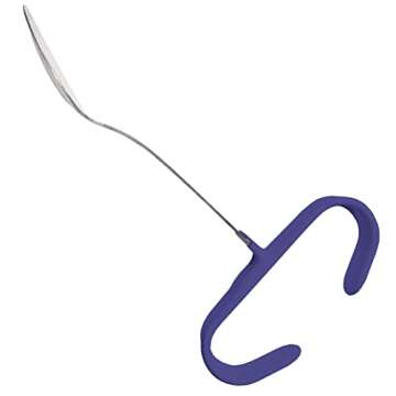 Rehabilitation Advantage Stainless Steel Tablespoon with Vertical Handle