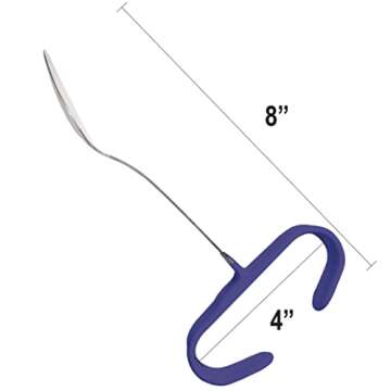 Rehabilitation Advantage Stainless Steel Tablespoon with Vertical Handle