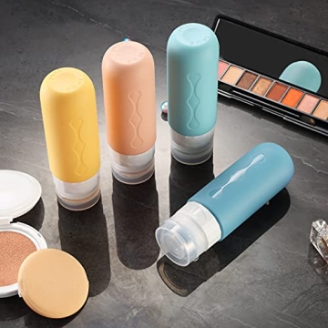 Gemice TSA Approved Leak-Proof BPA Free Travel Bottles