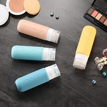 Gemice TSA Approved Leak-Proof BPA Free Travel Bottles