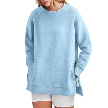 ANRABESS Women's Oversized Sweatshirt - Cozy, Chic, Versatile