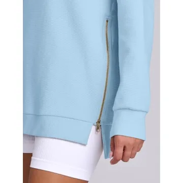 Comfortable Oversized Sweatshirt with Style and Functionality