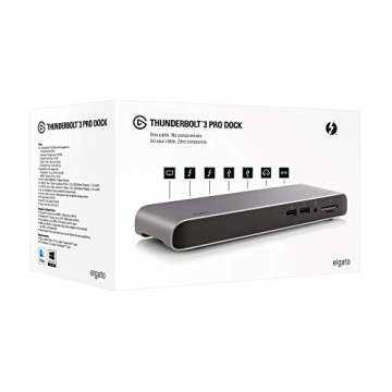 Elgato Thunderbolt 3 Pro Dock - Dual 4K Support