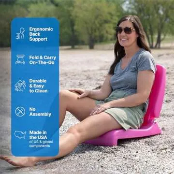 Step2 Foldable Adult Flip Seat for Outdoor Relaxation