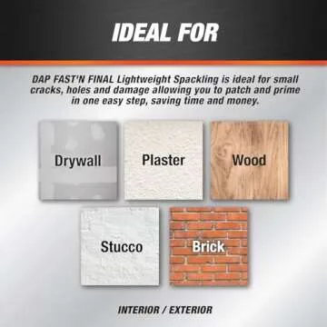 Dap 12142 Adhesive Sealant - Quick Dry, No Sanding