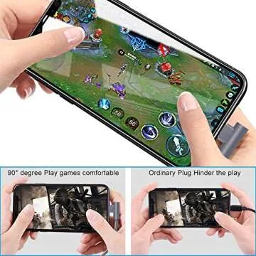 Durable 10FT 90 Degree Lightning iPhone Charger Cord