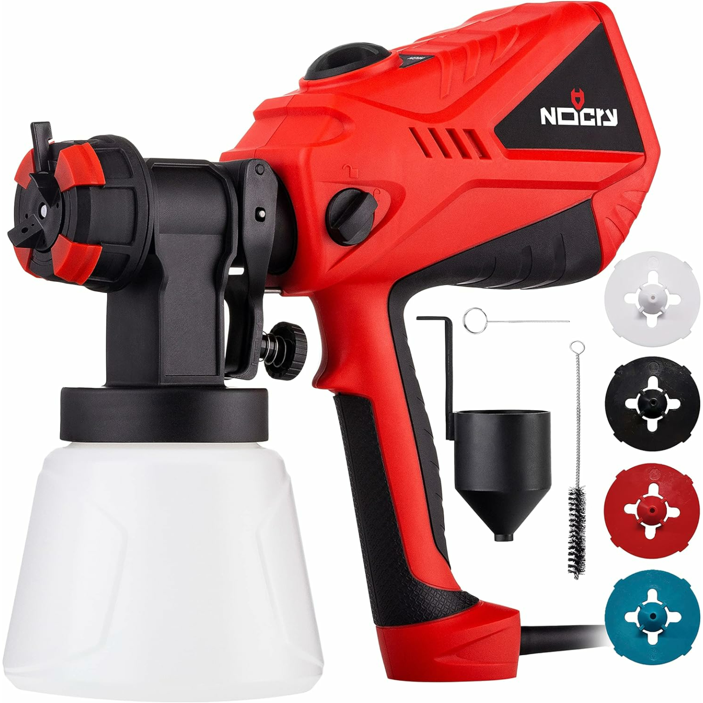 NoCry HVLP Electric Paint Sprayer Gun for Home Use