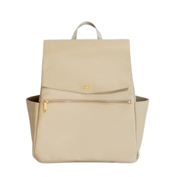 Freshly Picked Classic II Diaper Bag Backpack, Wipeable Vegan Leather Diaper Bag With Changing Pad, ...