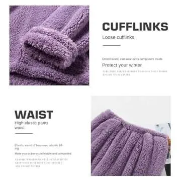 Orvila Women's Warm Fleece Pajama Sets for Cozy Nights