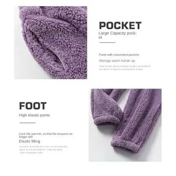 Orvila Women's Warm Fleece Pajama Sets for Cozy Nights