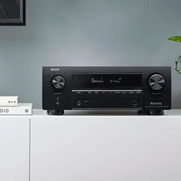 Denon AVR-X3700H 8K Ultra HD 9.2 AV Receiver with HEOS