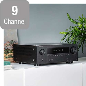 Denon AVR-X3700H 8K Ultra HD 9.2 AV Receiver with HEOS