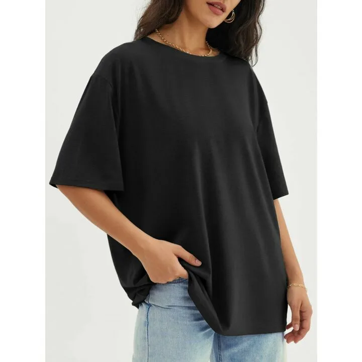 Oversized Summer Tees for Women - Casual Y2K Style