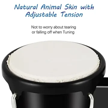 VANPHY Bongo Drum Set for Adults & Kids - Tunable Percussion
