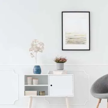 Firlar 6 Pack 26.8 Inch Artificial Ginkgo Leaves Branches, Plastic Ginkgo Picks Fake Golden Ginkgo Leaves Stem Simulation Plant Bushes for DIY Craft Table Centerpiece Home Party Wedding Decor